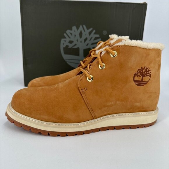 Timberland Men\'s Richmond Ridge Chukka Boots Wheat Nubuck Lace-Up 7 Lug Sole main image 5